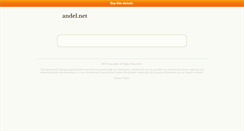 Desktop Screenshot of andel.net